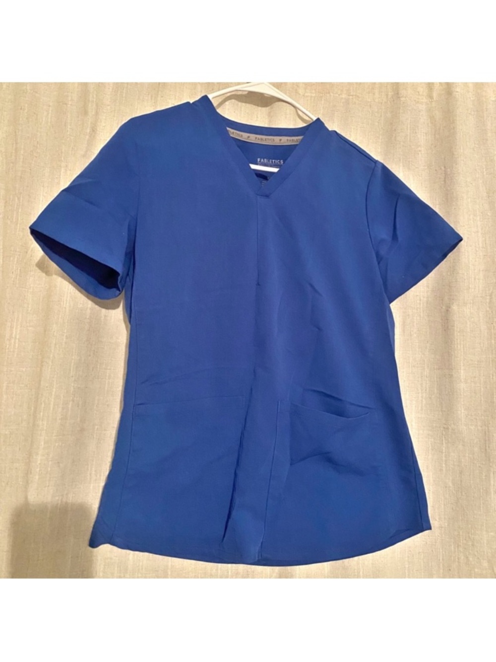 XS Blue 2 Pocket Fabletics Top Two Pocket